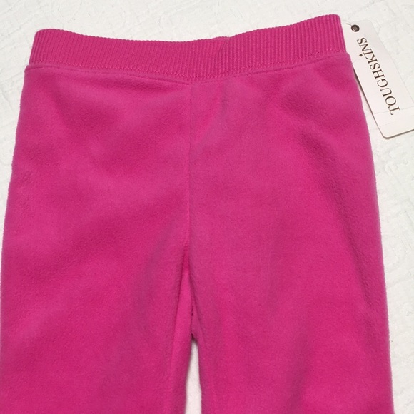 12m (4/$20) Pink Fleece Pants by Toughskins - Picture 4 of 13